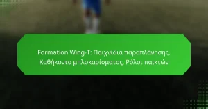 Formation Wing-T: Παιχνίδια παραπλάνησης, Καθήκοντα μπλοκαρίσματος, Ρόλοι παικτών